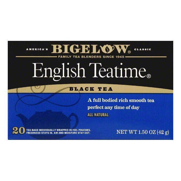 KeHE Distributors, LLC - Wholesale Tea Bags - Bigelow English Teatime, 20 BG