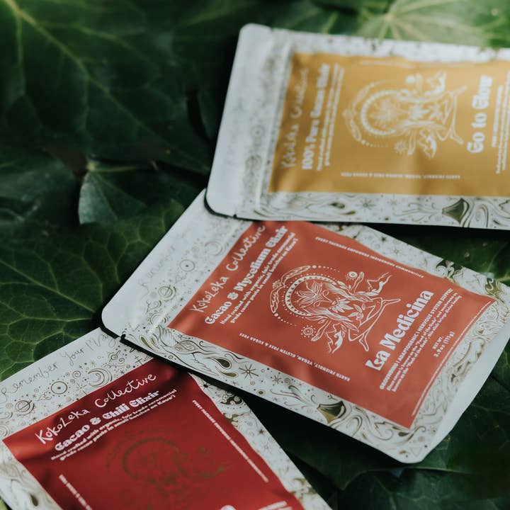 Kokoleka Collective – Proteína/Superalimento em pó por atacado – La Medicina - Elixir Cerimonial de Cacau com Cogumelos Medicinais2