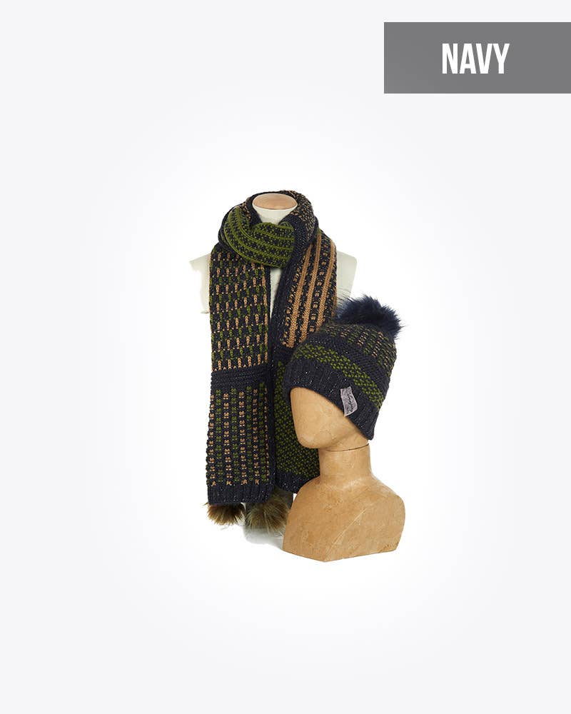 Fonem - Wholesale Beanie - Women's - Ensemble De 2 Pièces : Noir4