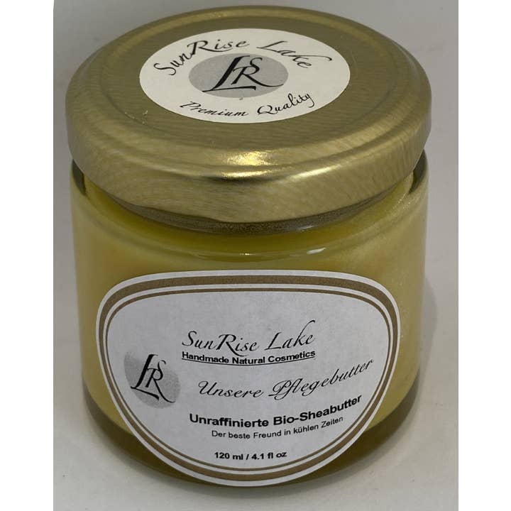 SunRise Lake – Großhandel Körperbutter/-balsam – Unraffinierte Bio-Sheabutter Pur