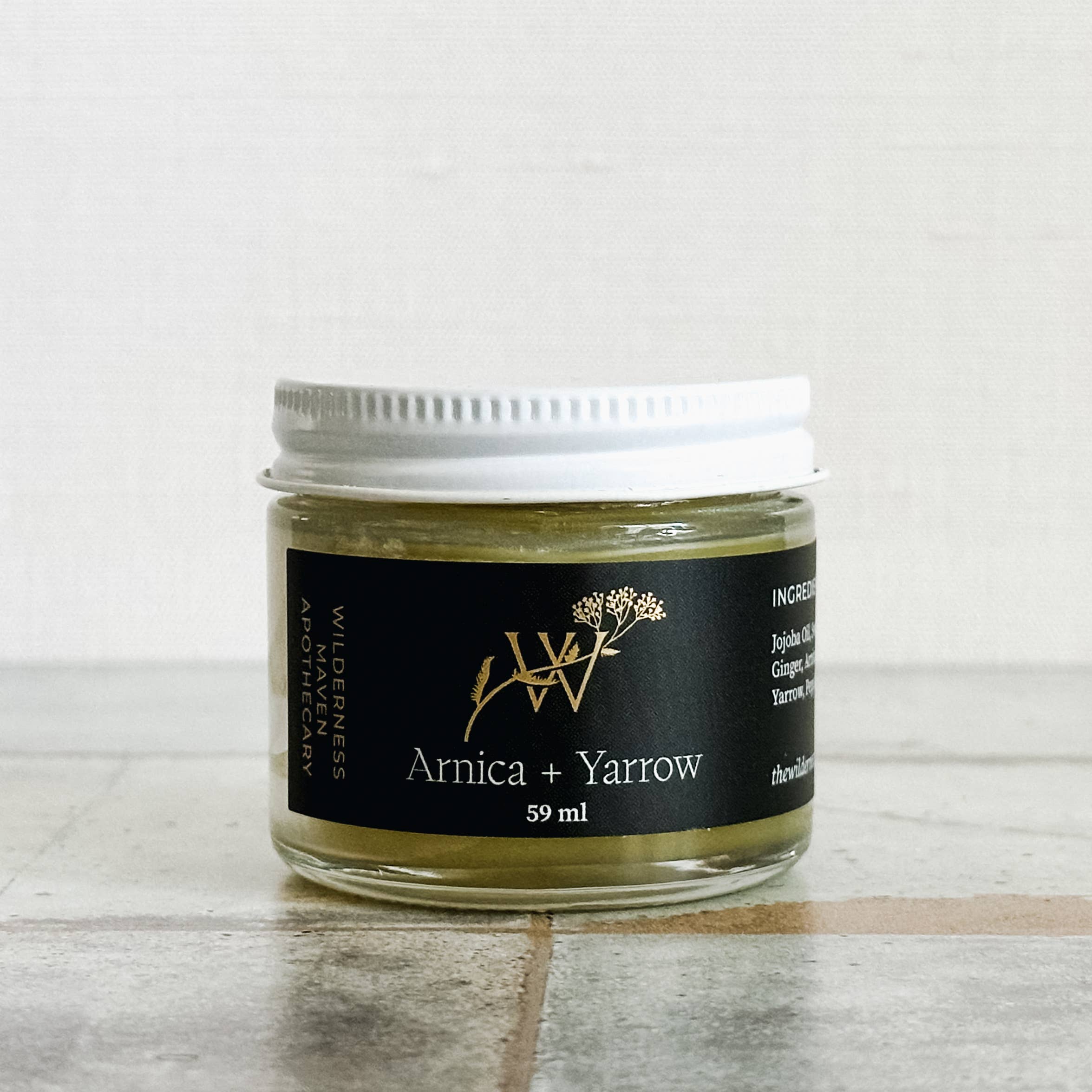 Wilderness Maven Apothecary - Wholesale Healing Salve/Balm/Cream - Arnica + Yarrow Pain Relief Salve1
