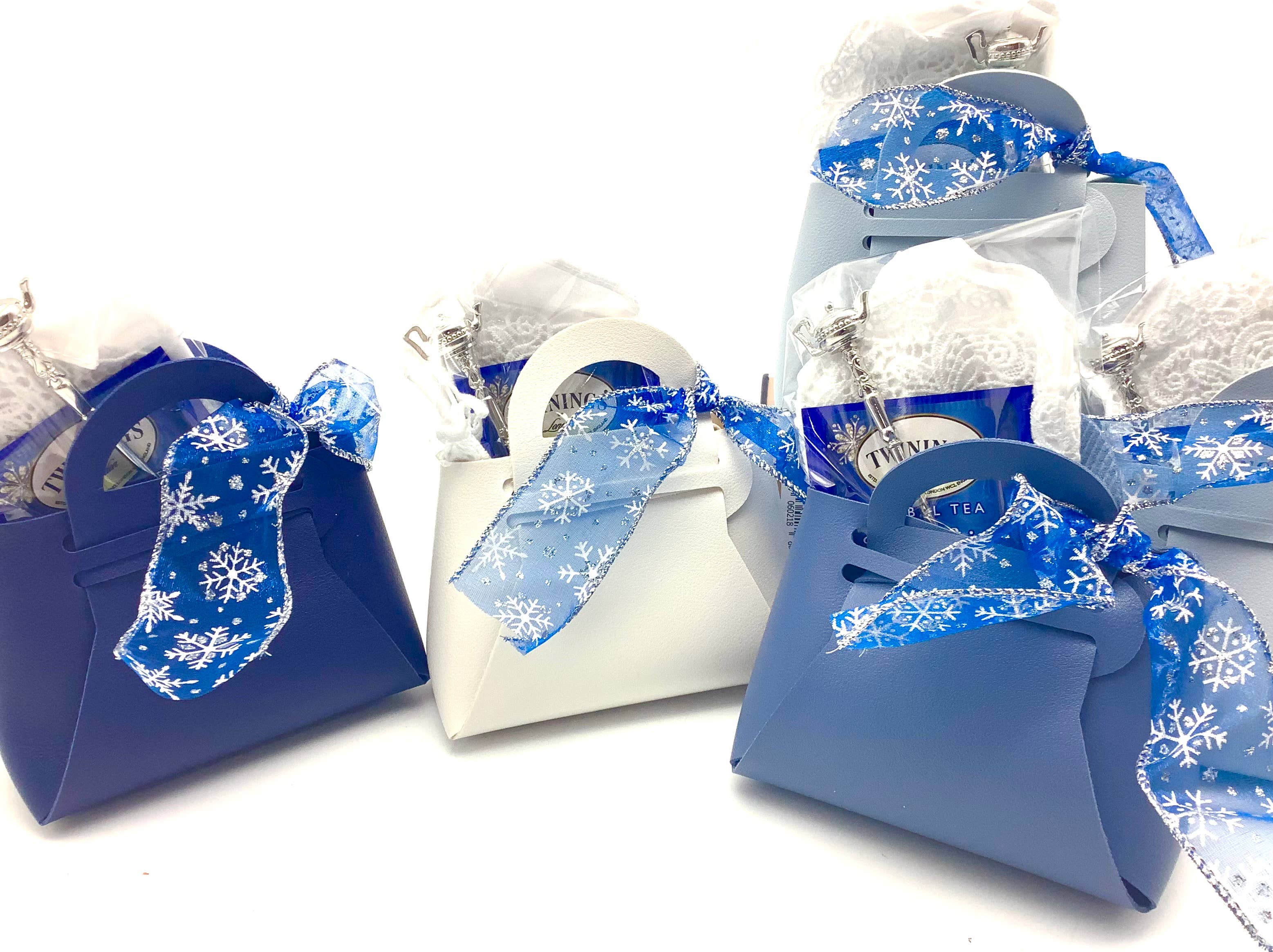 All Little Cute Things - Wholesale Gift bag set/pack - Winter Holiday Tea Party Gifts, Purse, Tea Spoon Napkin7