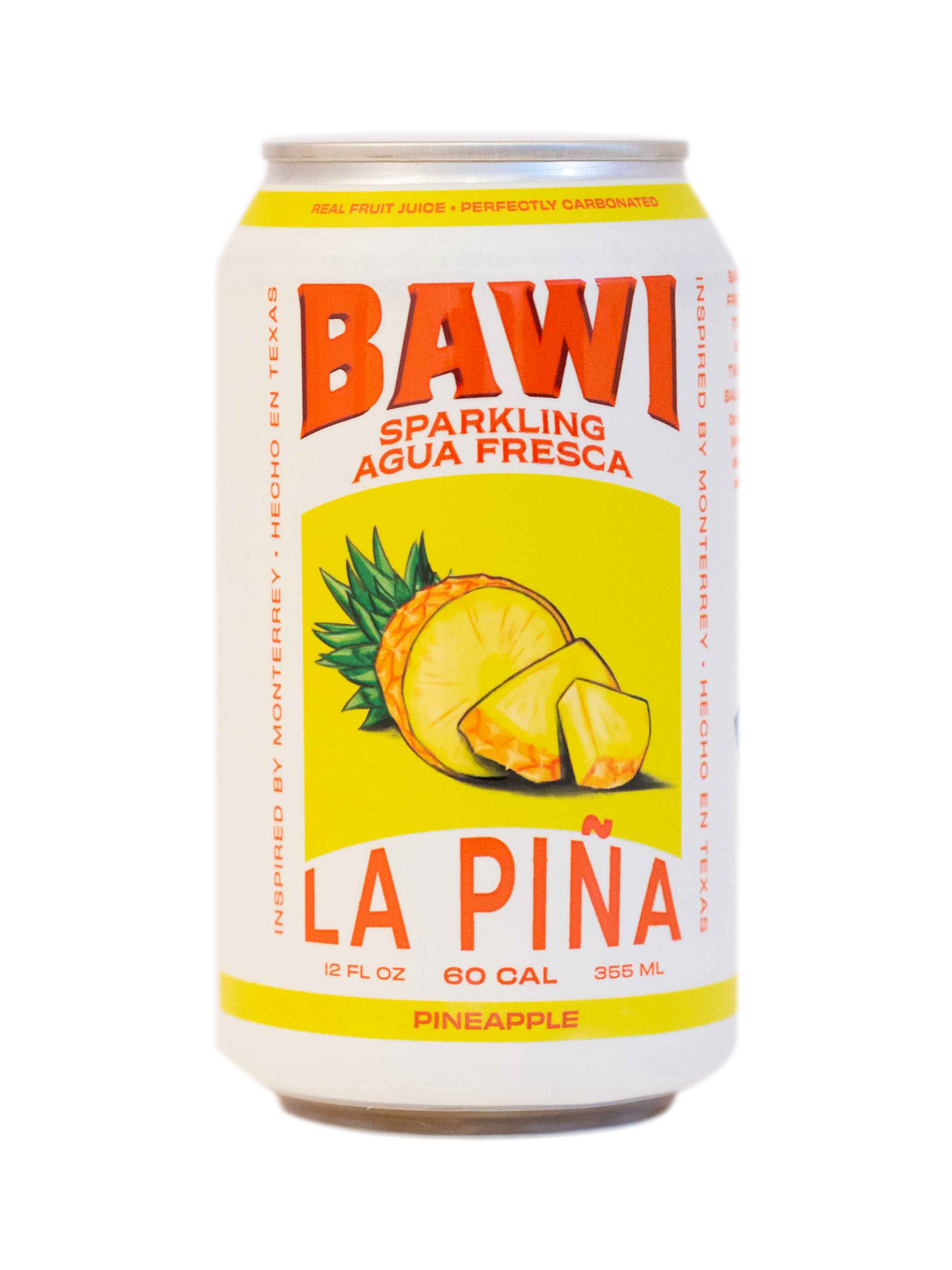 Bawi Agua Fresca - Wholesale Sparkling Water - La Piña Sparkling Agua Fresca - 12pk2