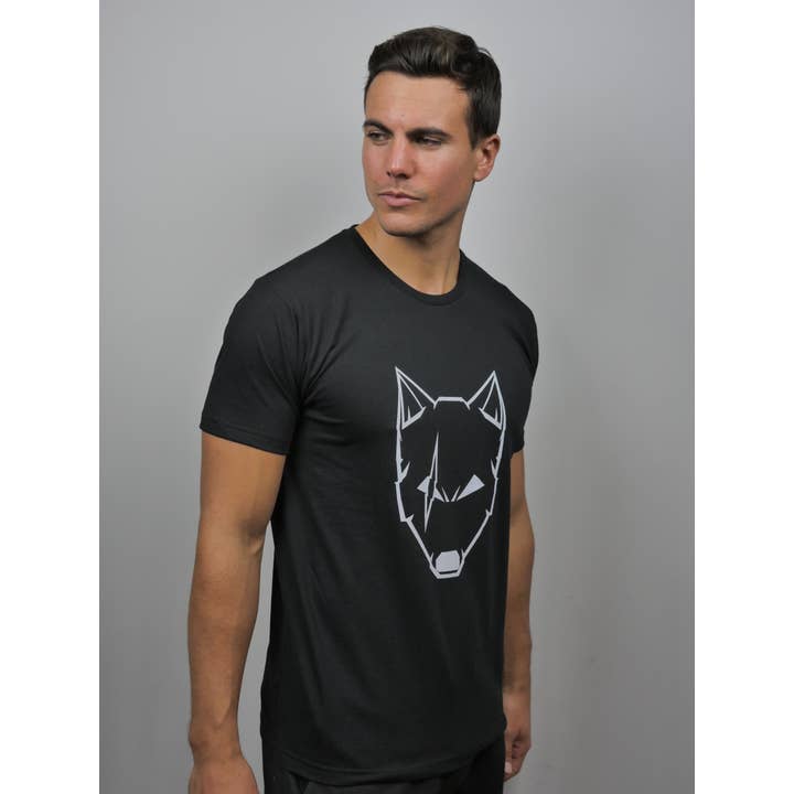 Urban Cross - Vendita all'ingrosso Maglietta serigrafata - Uomo - T-shirt da uomo Wolf