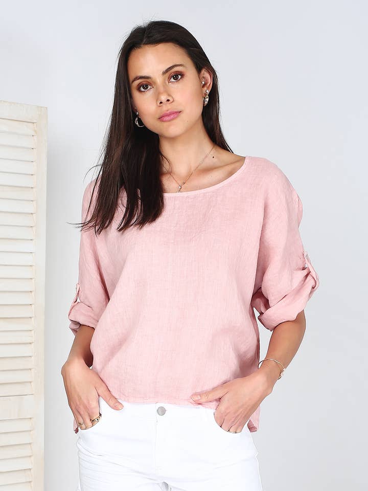 LEL-T1060L linnetopp för wholesale av ORNELLA PARIS