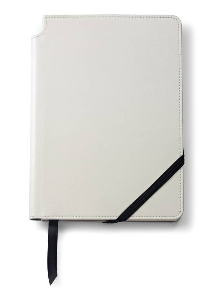 Medium Classic White Journal for wholesale by A. T. Cross
