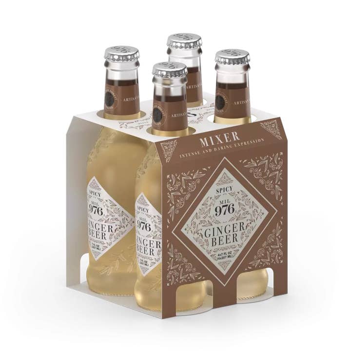 Mil976 | Ginger Beer Mixer | 4pack | 28 Fl oz E for wholesale by BOSANET