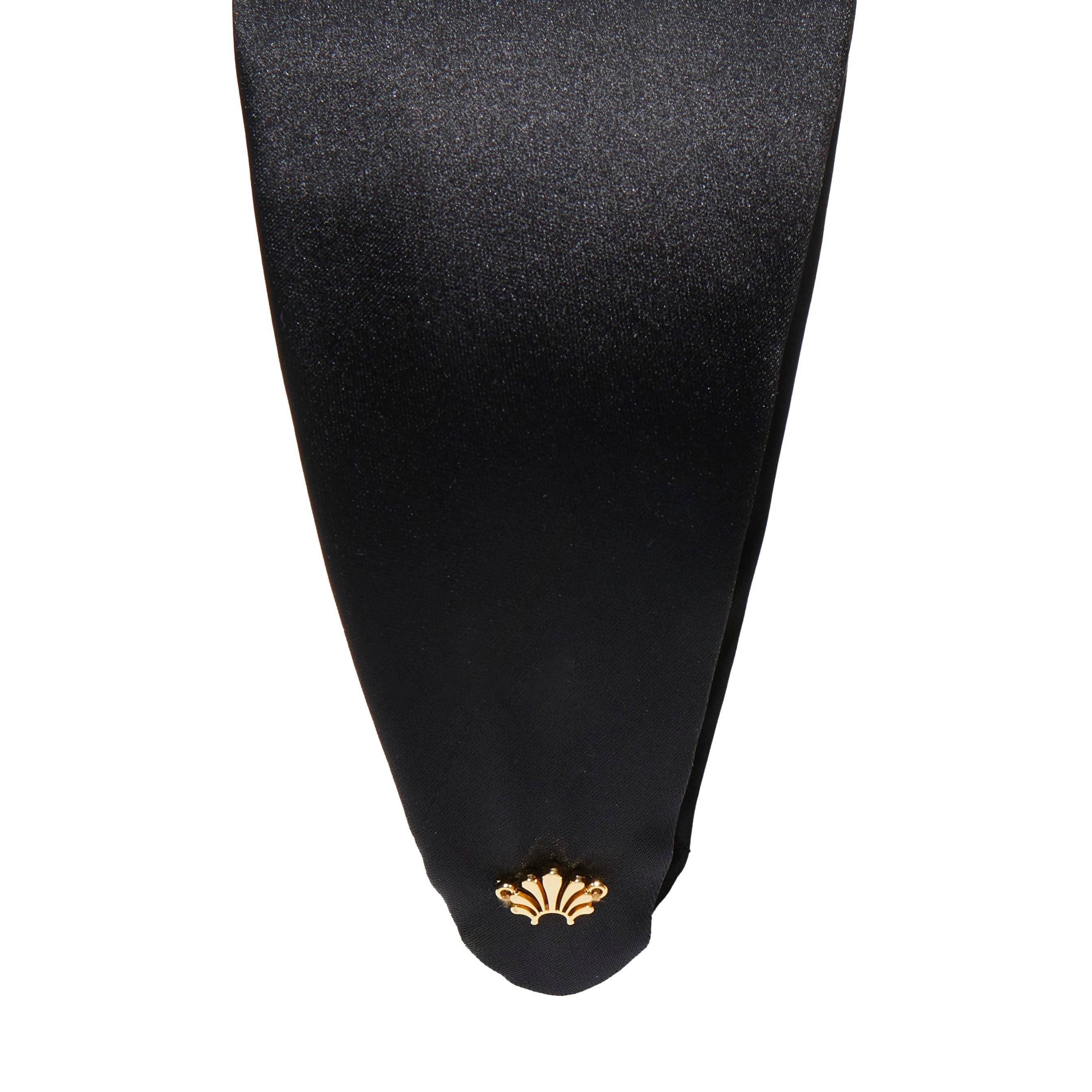 Lele Sadoughi - Wholesale Fashion Headband - Women's - JET BRIGITTE HEADBAND4