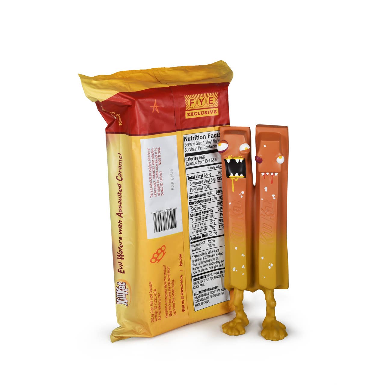 Disburst – wholesale Boiled sweets – Kill Kat King Size Assaulted Caramel Edition5