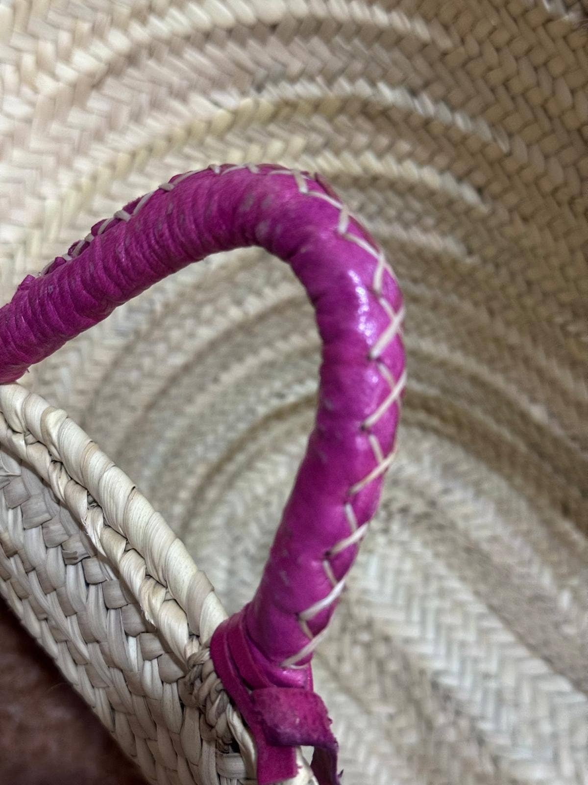 Gran Wholesale – wholesale Beach bag –  Summer Beach Bag, French Basket Bag, Short Leather Handle.18