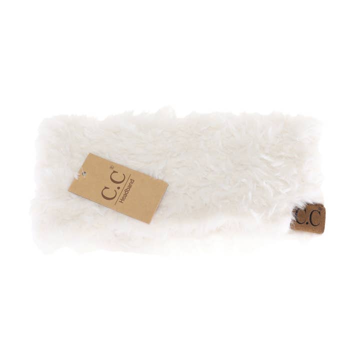 C.C Beanie - Wholesale Fashion Headband - Women's - Faux Fur Women's Fashion Headband