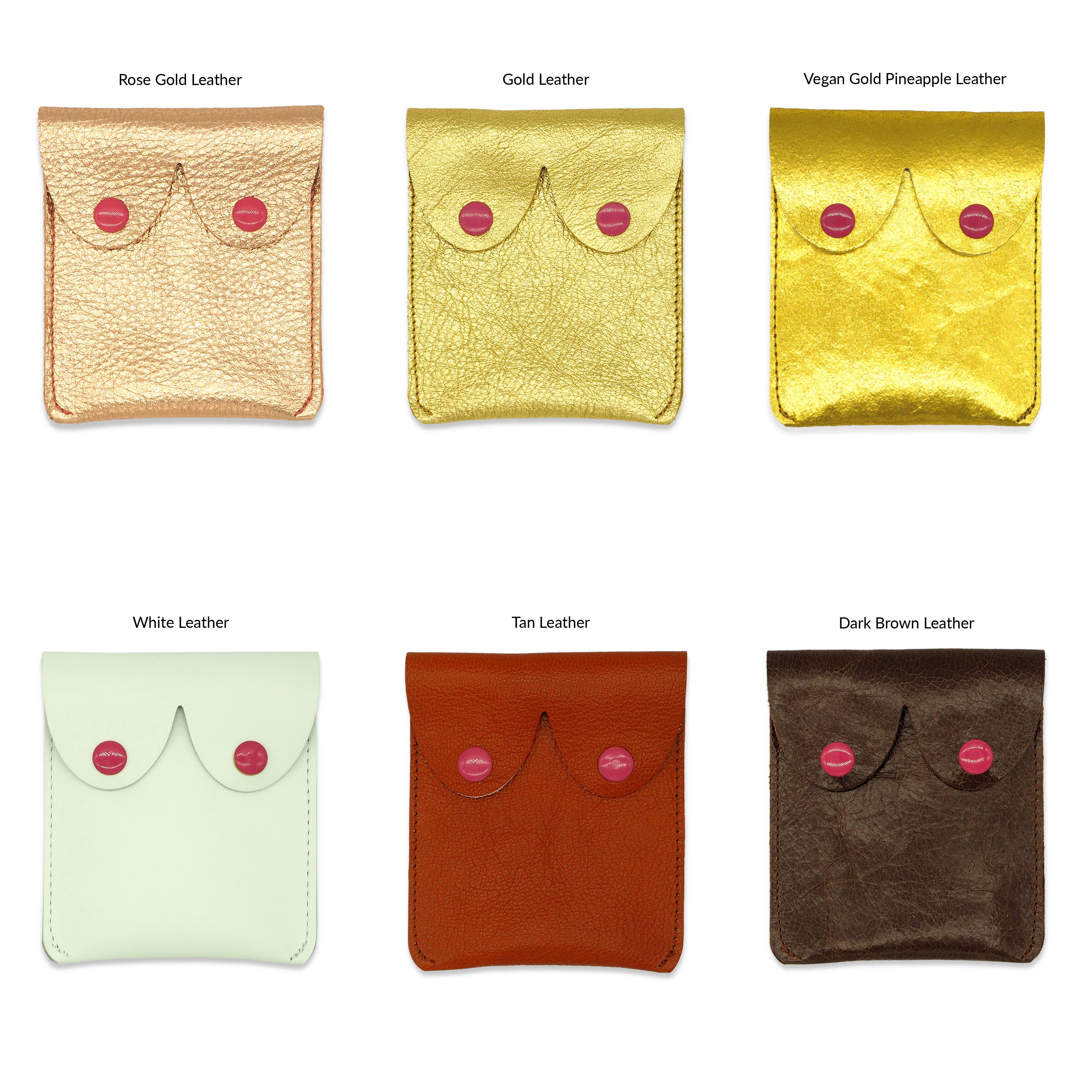 'Alkemest - Venta al por mayor Monedero - Mujer - Bolsas de cuero tatuadas para pechos: Divertidos monederos feministas5