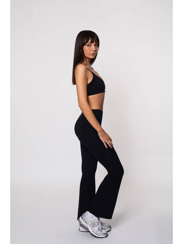 Utopie Flare Pants in Black for wholesale on Faire2