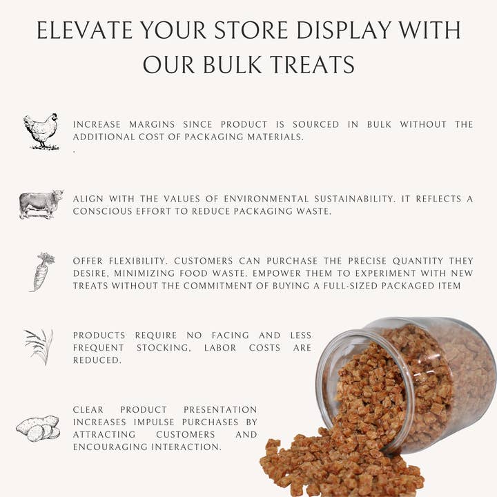 Brownie's Dog Treats - Wholesale Pet Treats - Dog - Chicken Feet (BULK)