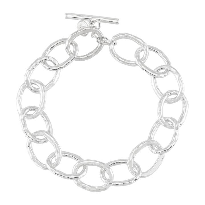 Silpada 'Combined' Sterling Silver Link Bracelet, 7.5" for wholesale by Silpada
