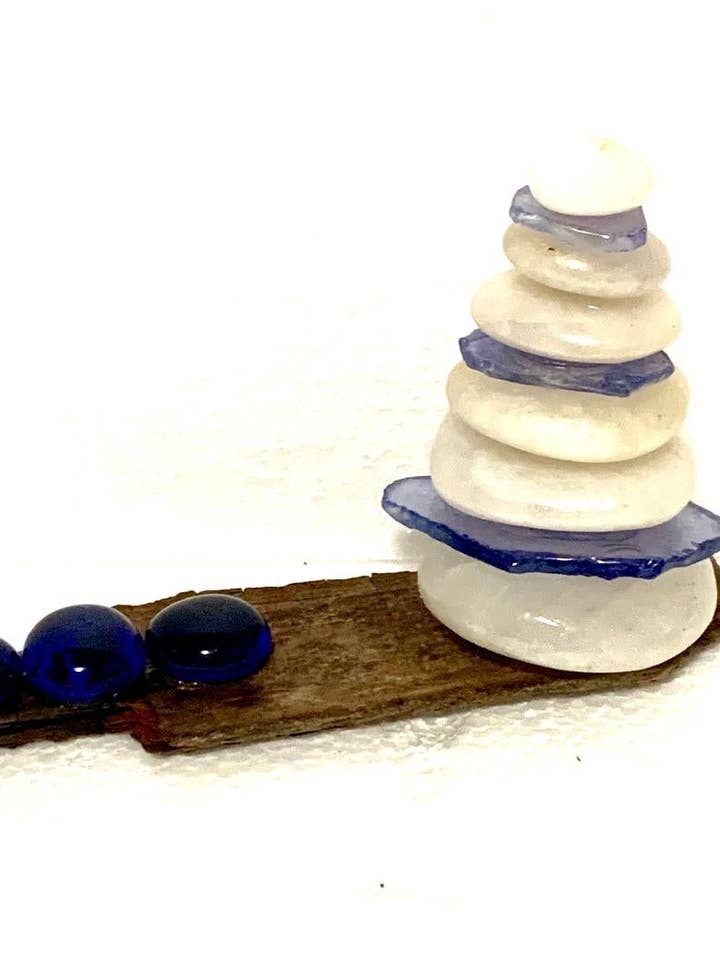 Bicchiere Blue Sea «Garden» per la vendita all'ingrosso da parte di Cairns & Creations by ECW