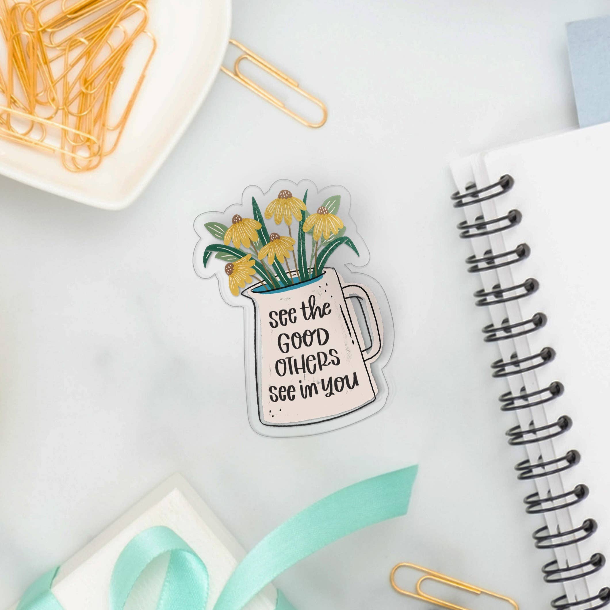 Occasionalish - Vente Autocollant - Autocollant transparent pour voir les bons autres, voir en toi2