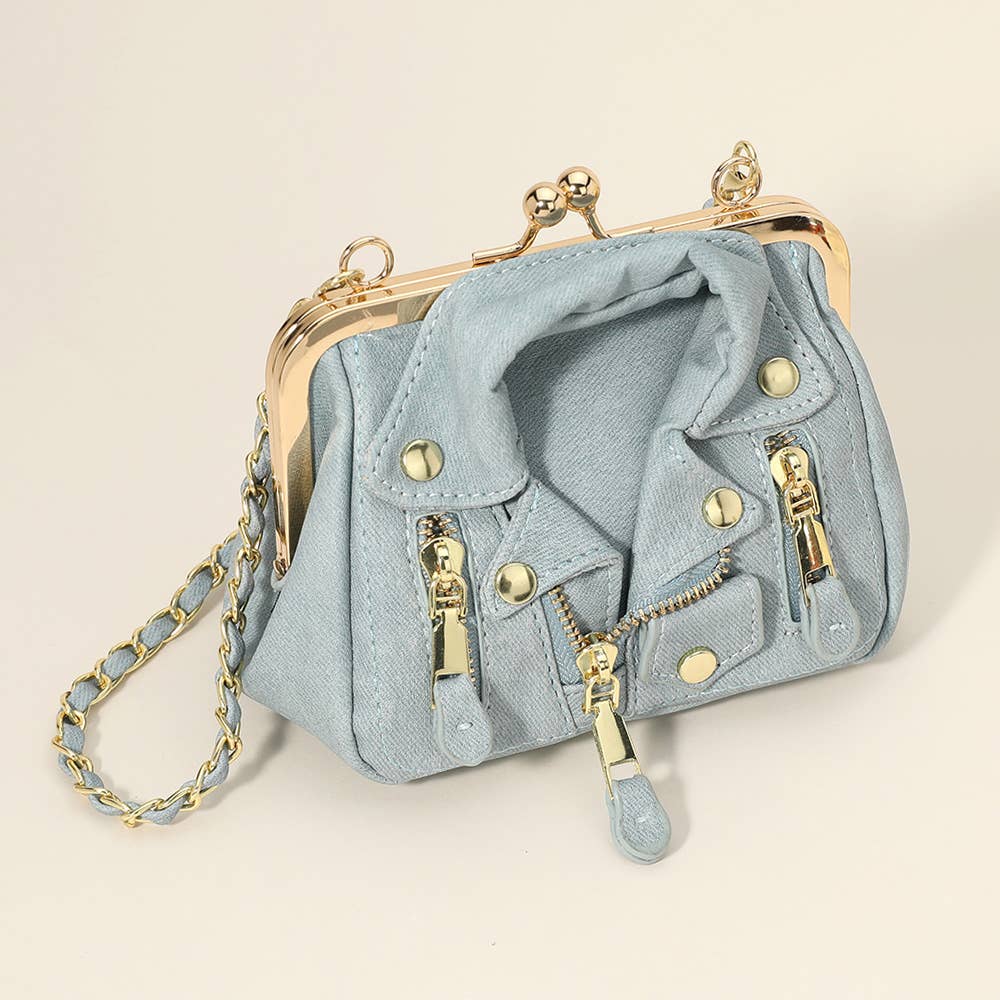 Sensibling Corp. - Wholesale Crossbody Bag - Women's - Faux Leather Motorcycle Jacket Purse / Crossbody Bag3