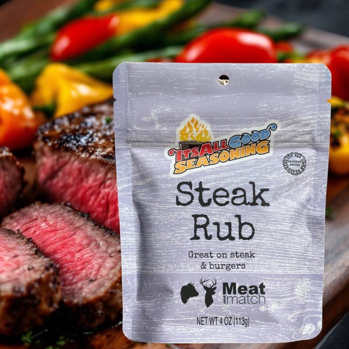 Blackened Steak Rub for wholesale by Its All Good Seasoning LLC