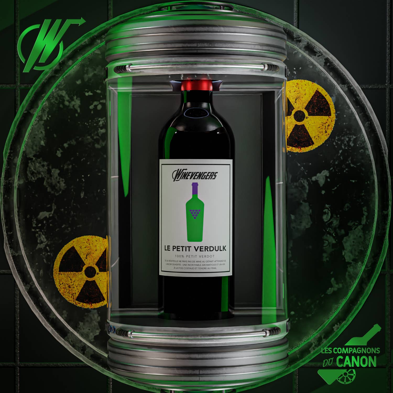 Les Compagnons du Canon - Wholesale Red Wine - Little Verdulk 2020 - Bordeaux2