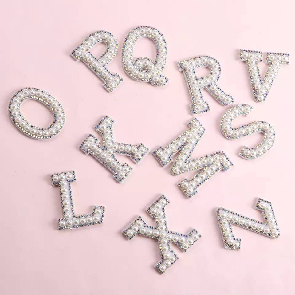 Raphael wonders - Wholesale Patch - Pearl Beads & Rhinestone Embroidery Sew-On Patch7