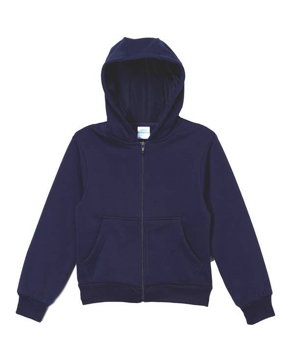 Unik Uniform Hoodie Zipper Jacket Navy for wholesale on Faire6