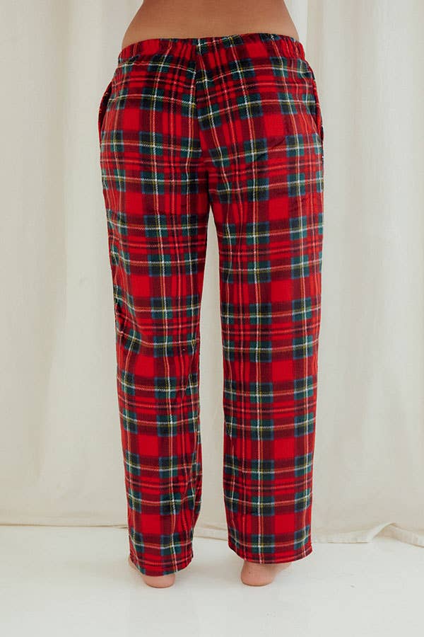 Best Underwear Line – Engroshandel Pyjamasunderdel - Dame – Youmita Lady Plaid Fleecebukser7