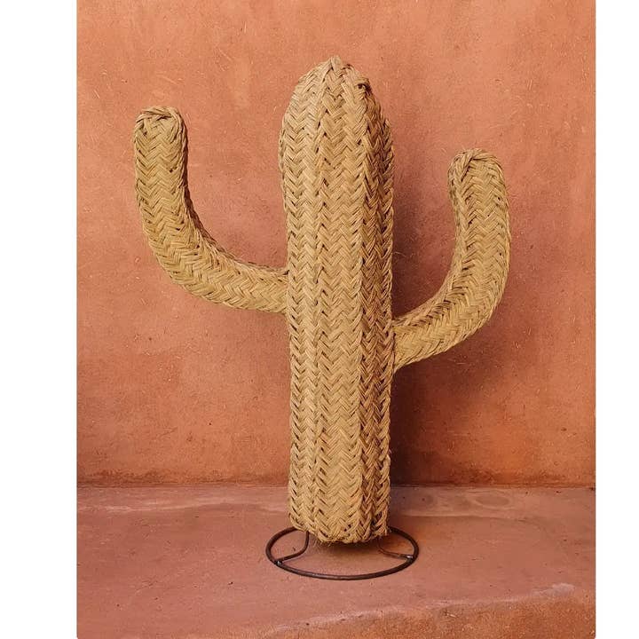 Kaktus Naturstroh | Kaktusfuß I Marokkanische Handarbeit für den Großhandel von libitiishop