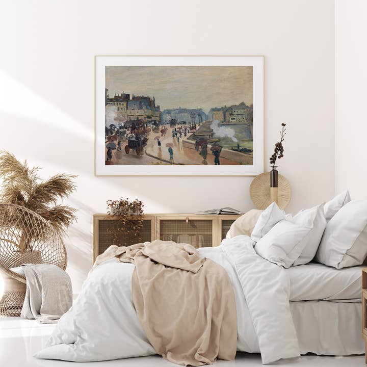 Sugar & Canvas – wholesale Art print – Claude Monet The Pont Neuf 1871 Art Print N55B
