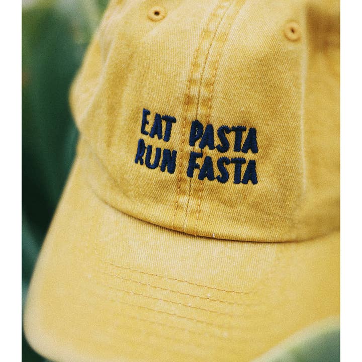 Aqüe Apparel - Wholesale Baseball Cap - Men's - EAT PASTA Cap