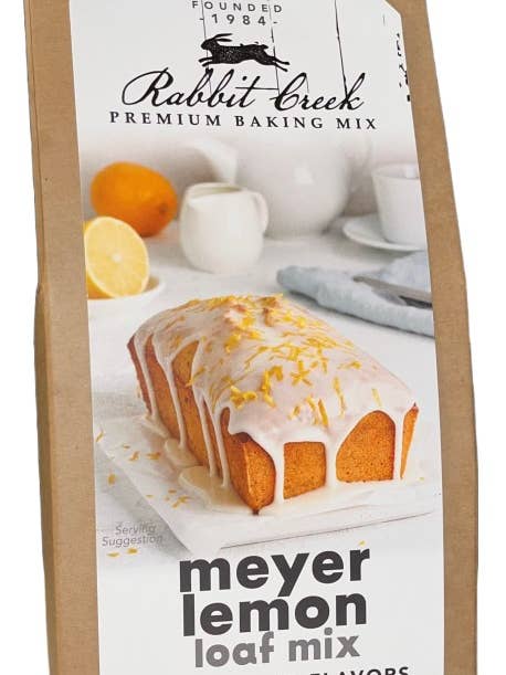 Meyer Lemon Loaf for wholesale by Rabbit Creek Gourmet