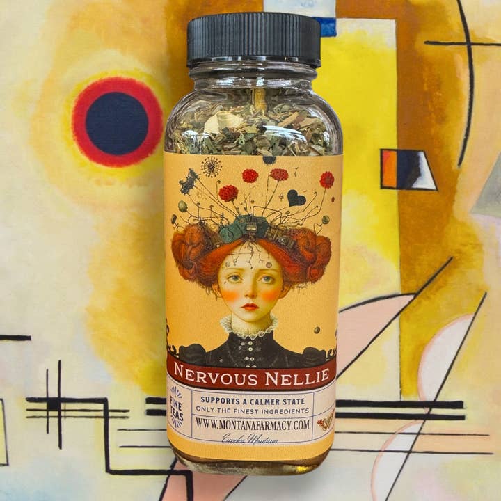 Montana Farmacy - Vendita all'ingrosso Tè sfusi - Tè Lil Miss Nervous Nellie Calm Yer Nerves Worry Wort3