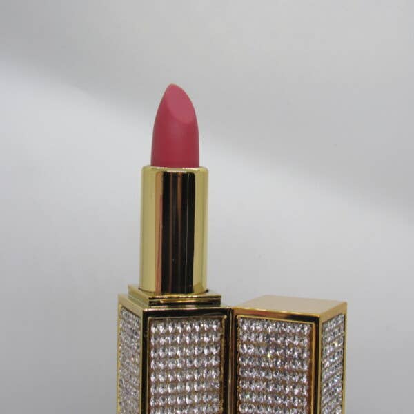 Elise Pink - Wholesale Lipstick - Glamour Lipstick "Viral" with Rhinestones2