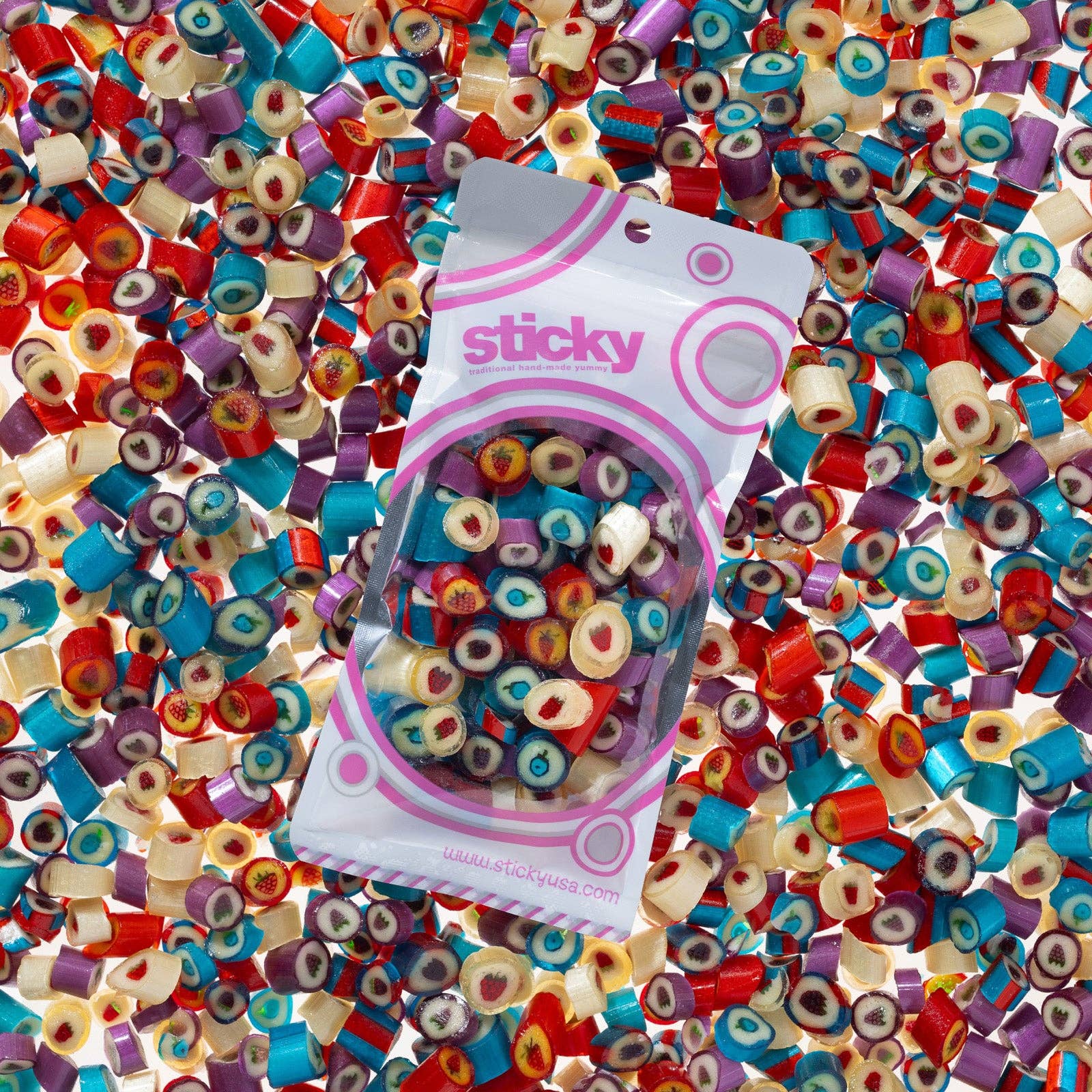 Sticky - Wholesale Hard Candy - Berry Mix Candy0