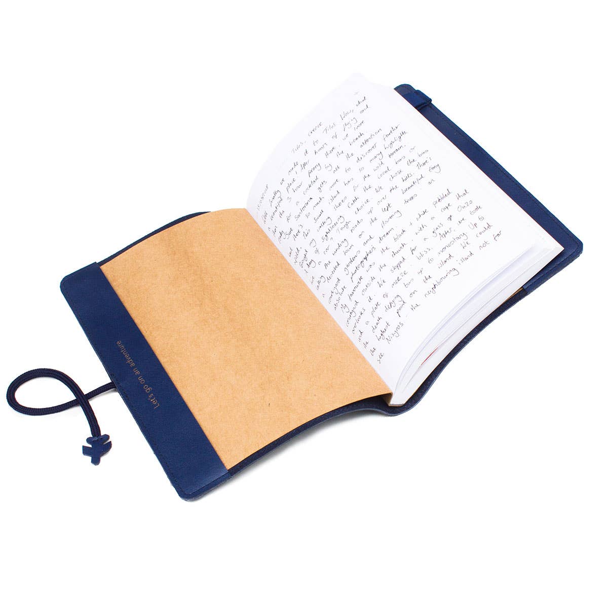 Chasing Threads - Wholesale Journal/Diary - Stitch Your Travels Map Notebook Kit - Navy Leather5