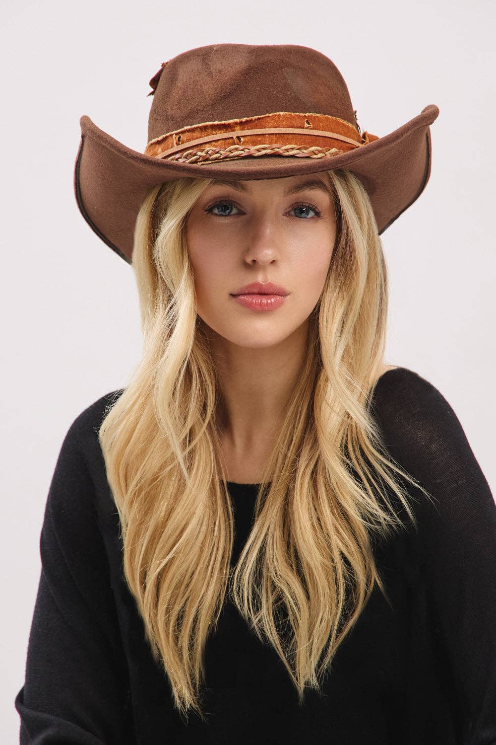 Greater Goods Imports & Wholesale - Wholesale Fedora - Women's - HT0056 MH0242 Fedora Hat1