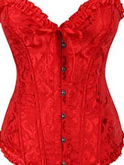 VIGOR - Wholesale Shapewear - Women's - Floral Corset for Women Lingerie Bustier Top - MOQ 10 Pcs9