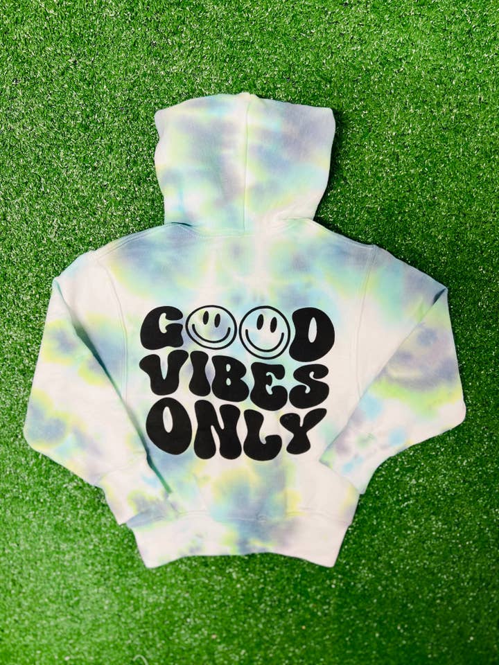 Zip-Up - Good Vibes (Kids and Adults) for wholesale by Tyed with Love