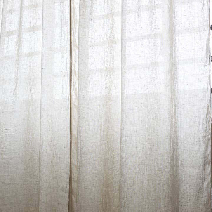 FEELUM homelinen by David Home srl - Wholesale Curtain - BREZZA 100% muslin linen curtain, made in Italy4