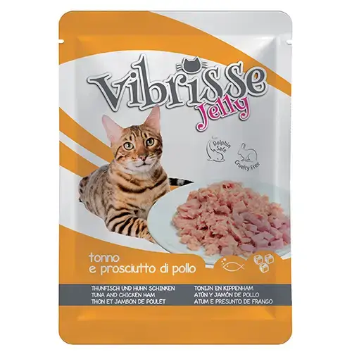 Croci – Großhandel Tiernahrung – Katze – Vibrisse Jelly Katzen-Nassfutter in Gelée – Croci5