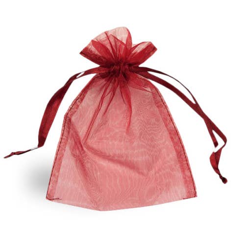 Zakka - Wholesale Gift Bag - 100pcs Organza Jewelry Gift Bag Pouch 2.75"X 3.5" (7 x 9 cm)