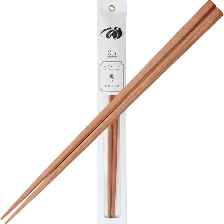 Peach Wood Natural Chopsticks for wholesale by Wholesale Chopsticks