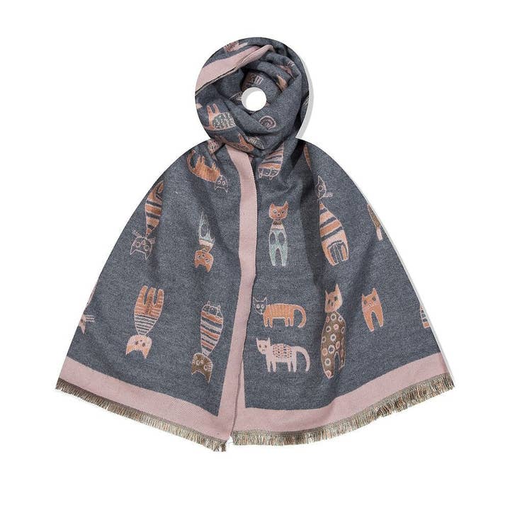 Fox by Ren GmbH – Engroshandel Tørklæde - Dame – Tørklæde - katte2