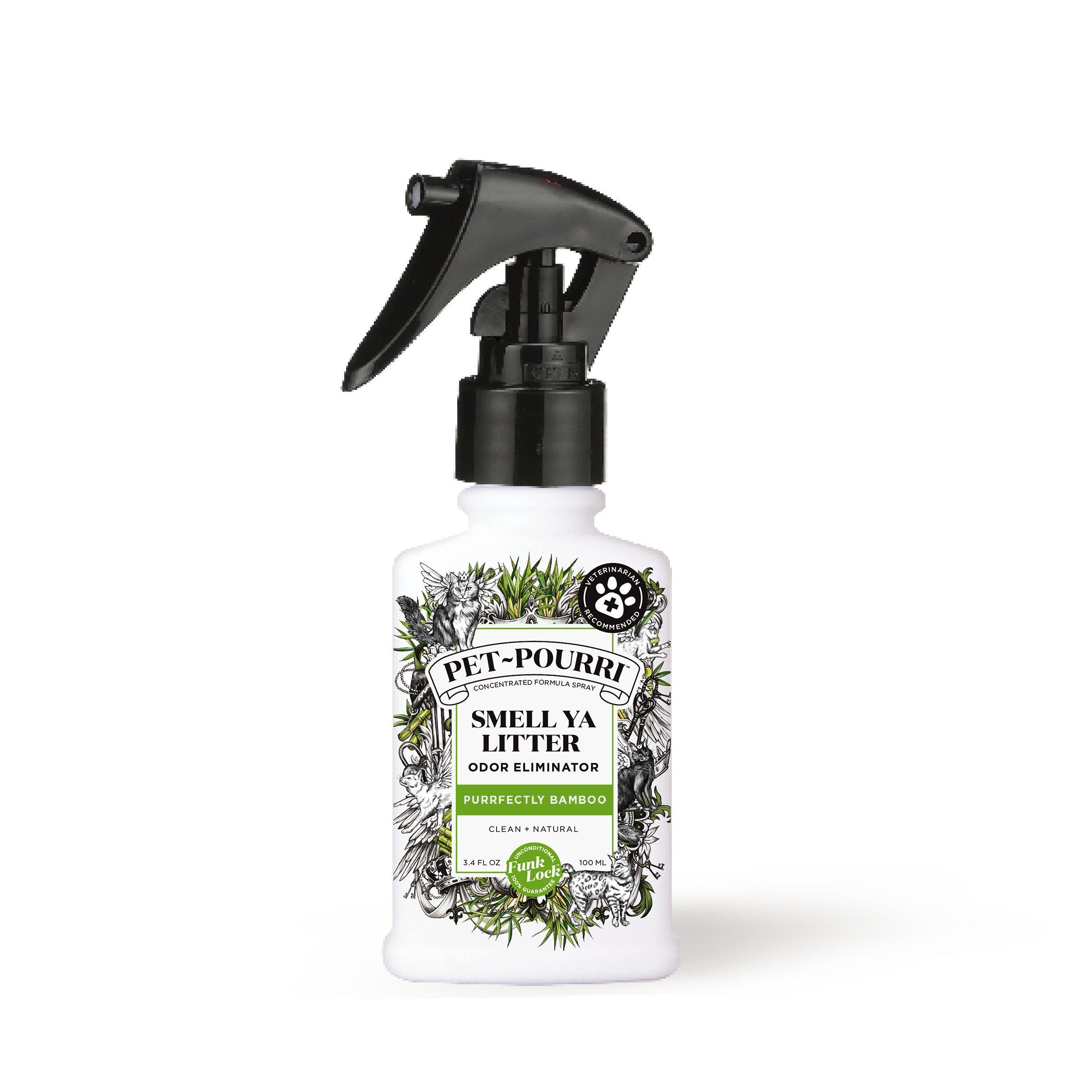 ~Pourri - Wholesale Pet Deodorizing Spray - Pet~Pourri Smell Ya Litter Purrfectly Bamboo Odor Refresher0