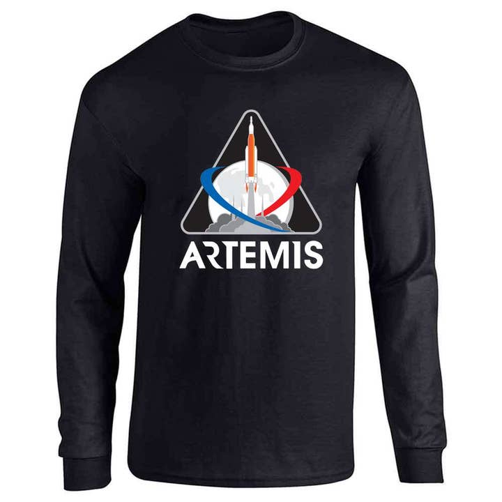 NASA Approved Artemis Program Mission 1 Patch Moon LS for wholesale by Pop Threads