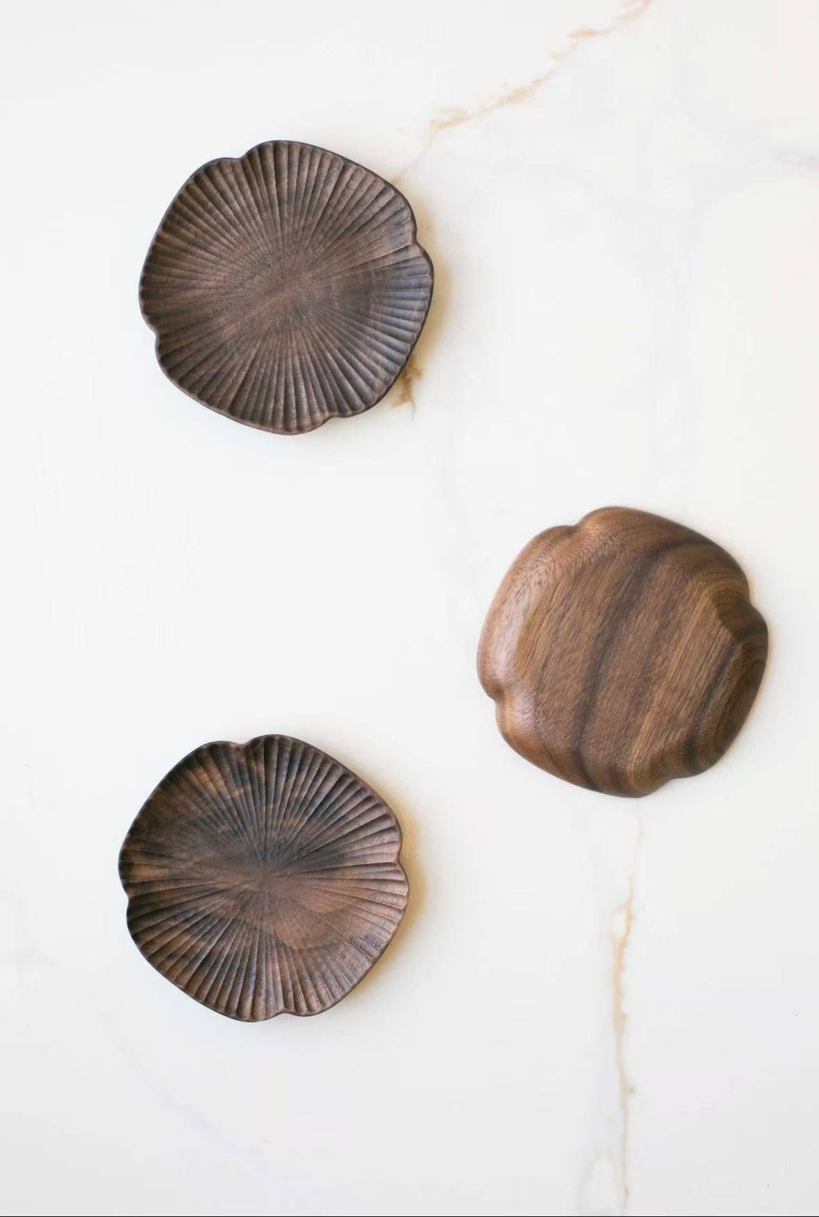 Fodory - Wholesale Coasters - Black Walnut Flower Coaster2