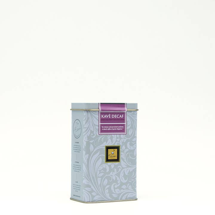 Kavè Decaf | Ground Coffee! 0.5lb Tin for wholesale by Filicori Zecchini Coffee