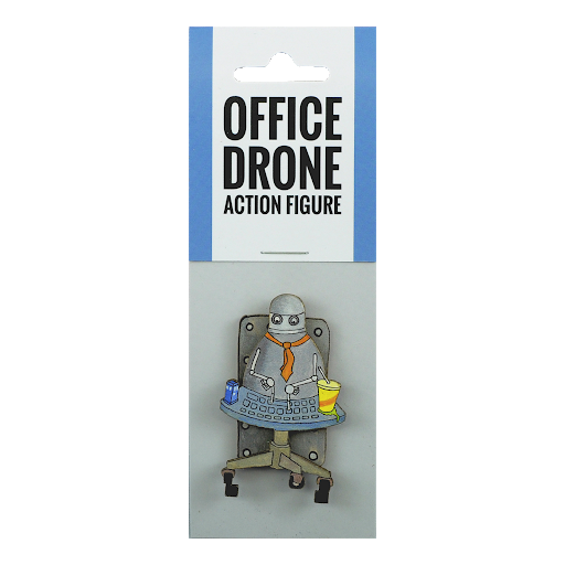 20 Leagues - Wholesale Decorative Figurine - Office Drone Action Figure - Coder Bot1