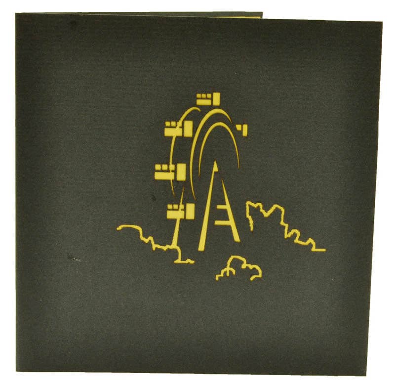 Henry Pop Up Cards - Wholesale Everyday greeting card - Ferris Wheel1