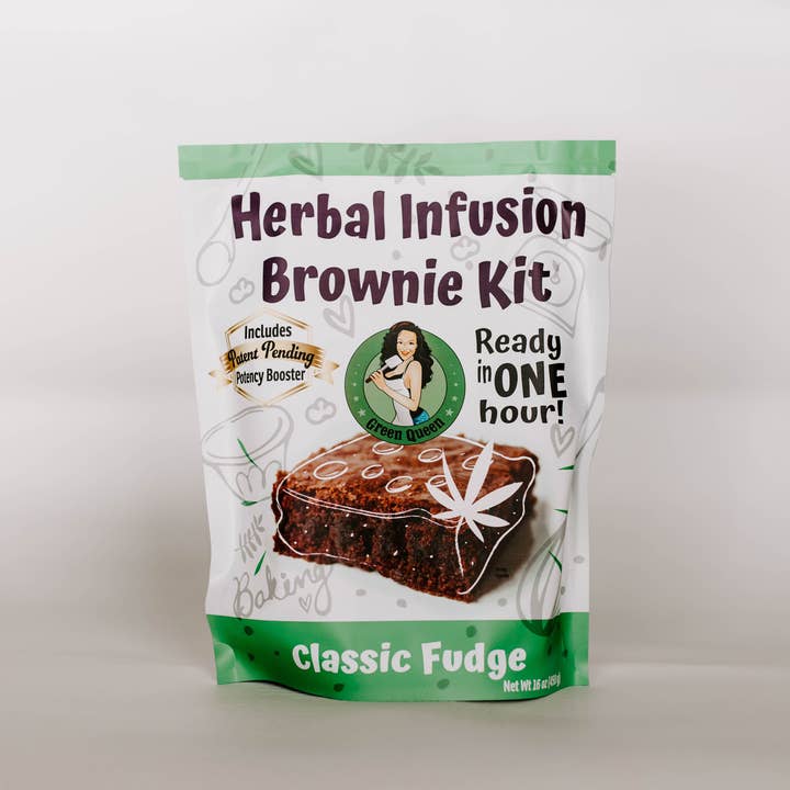 Green Queen – wholesale DIY Matkit – DIY ätbara: Herbal Infusion Brownie Kit (FALL AV 24)1